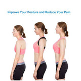 Darrahopens Health & Beauty > Health & Wellbeing > Supports & Braces Posture Corrector for Women and Men, Invisible Mesh Breathable Back Brace, Adjustable Back Straightener, Relieves Shoulder, Neck, and Back Pain Large （L）