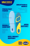 Darrahopens Health & Beauty > Health & Wellbeing > Supports & Braces Scholl Gel Activ Insoles Everyday Women with Odour Control - One Size