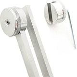 Darrahopens Health & Beauty > Health & Wellbeing > Wellness Accessories 128 Hz Tuning Fork with Weight, Bio-Acoustic Tuning Fork Compatible with Therapy, 128 Hz Acoustic Sliding Tuning Fork