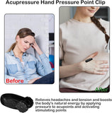 Darrahopens Health & Beauty > Health & Wellbeing > Wellness Accessories 2 Pack Migraine Pressure Point Clip, Headache Relief Acupressure Hand Clip, LI4 Acupressure Point Clips Relief Tension Anxiety Device In Australia - Darrahopens