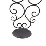 Darrahopens Health & Beauty > Health & Wellbeing > Wellness Accessories 2 Pcs Candle Holder Exquisite Classical Style Black Iron Wall Mounted Candlestick for Living Rooms Bedroom Hallways In Australia - Darrahopens
