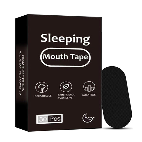 Darrahopens Health & Beauty > Health & Wellbeing > Wellness Accessories 2-piece Premium Sleep Stop Snoring Strips - 30 pieces of breathable, skin-friendly tape for snoring relief, correcting mouth breathing and improving sleep