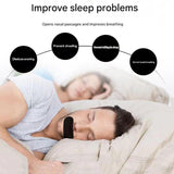 Darrahopens Health & Beauty > Health & Wellbeing > Wellness Accessories 2-piece Premium Sleep Stop Snoring Strips - 30 pieces of breathable, skin-friendly tape for snoring relief, correcting mouth breathing and improving sleep