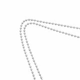 Darrahopens Health & Beauty > Health & Wellbeing > Wellness Accessories 2PCS Stress Anxiety Relief Necklace Stainless Steel Mindful Breathing Exercise Device Whistle Pendant for Meditation Relaxation Calming Down In Australia - Darrahopens