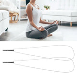 Darrahopens Health & Beauty > Health & Wellbeing > Wellness Accessories 2PCS Stress Anxiety Relief Necklace Stainless Steel Mindful Breathing Exercise Device Whistle Pendant for Meditation Relaxation Calming Down In Australia - Darrahopens