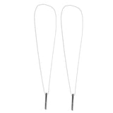 Darrahopens Health & Beauty > Health & Wellbeing > Wellness Accessories 2PCS Stress Anxiety Relief Necklace Stainless Steel Mindful Breathing Exercise Device Whistle Pendant for Meditation Relaxation Calming Down In Australia - Darrahopens