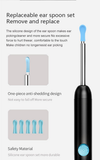 Darrahopens Health & Beauty > Health & Wellbeing > Wellness Accessories 8-Piece Smart Visual Ear Cleaner, 1080P HD AI Warning, IP67 Waterproof Silicone Soft Tip, Safe and Comfortable Comfortable(white))