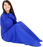 Darrahopens Health & Beauty > Health & Wellbeing > Wellness Accessories Blue Wellness Blanket – Soft Comfort for Relaxation and Travel