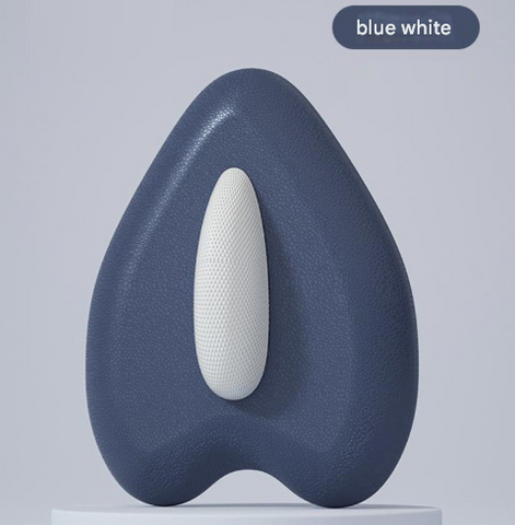 Darrahopens Health & Beauty > Health & Wellbeing > Wellness Accessories Blue White Ergonomic Pelvic Floor Strengthener - Inner Thigh & Hip Trainer for Men and Women(Non-electric)