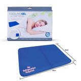 Darrahopens Health & Beauty > Health & Wellbeing > Wellness Accessories Cooling Gel Muscle Relief Aid Pad Pillow Cold Therapy Insert Chill Sleeping Mat