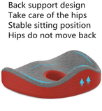 Darrahopens Health & Beauty > Health & Wellbeing > Wellness Accessories Donut Pillow for Tailbone Pain for Women Memory Foam Seat Cushion Pain Relief Tailbone, Sciatica, Postpartum In Australia - Darrahopens
