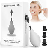 Darrahopens Health & Beauty > Health & Wellbeing > Wellness Accessories Ear Pressure Relief Tool – Natural Headache & Tinnitus Relief Device, Instant Pain Reduction, Portable Ear Massage for Migraine, Insomnia, Dizziness Use(Grey)