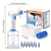 Darrahopens Health & Beauty > Health & Wellbeing > Wellness Accessories Electric Hydraulic Ear Irrigation System Kit