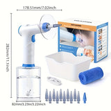 Darrahopens Health & Beauty > Health & Wellbeing > Wellness Accessories Electric Hydraulic Ear Irrigation System Kit