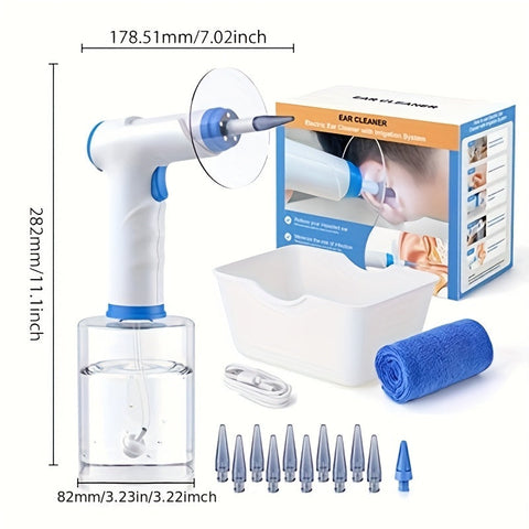 Darrahopens Health & Beauty > Health & Wellbeing > Wellness Accessories Electric Hydraulic Ear Irrigation System Kit