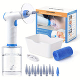 Darrahopens Health & Beauty > Health & Wellbeing > Wellness Accessories Electric Hydraulic Ear Irrigation System Kit