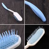 Darrahopens Health & Beauty > Health & Wellbeing > Wellness Accessories Extra Long Handle Comb Teeth and Brush for Elderly Easy Grip Hair Care Tool