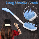 Darrahopens Health & Beauty > Health & Wellbeing > Wellness Accessories Extra Long Handle Comb Teeth and Brush for Elderly Easy Grip Hair Care Tool