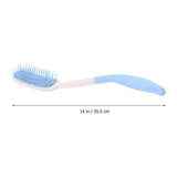 Darrahopens Health & Beauty > Health & Wellbeing > Wellness Accessories Extra Long Handle Comb Teeth and Brush for Elderly Easy Grip Hair Care Tool