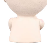 Darrahopens Health & Beauty > Health & Wellbeing > Wellness Accessories Face Flower Pot Head Planter Pot Cute Resin Succulent Planter with Drainage Hole Closed Eyes Large Opening for Indoor Outdoor In Australia - Darrahopens