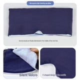 Darrahopens Health & Beauty > Health & Wellbeing > Wellness Accessories Home and Travel Sleep Aid Bundle - White Dual Mode CES Microcurrent Sleep Aid  Device and Pink Gravity Eye Mask, USB Rechargeable Handheld and Ear Clip Unit, 72cm Light Blocking Polyester Cover for Deep Rest and Travel In Australia - Darrahopens