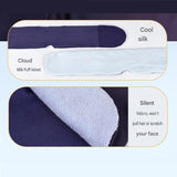 Darrahopens Health & Beauty > Health & Wellbeing > Wellness Accessories Home and Travel Sleep Aid Bundle - White Dual Mode CES Microcurrent Sleep Aid  Device and Pink Gravity Eye Mask, USB Rechargeable Handheld and Ear Clip Unit, 72cm Light Blocking Polyester Cover for Deep Rest and Travel In Australia - Darrahopens