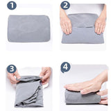 Darrahopens Health & Beauty > Health & Wellbeing > Wellness Accessories Inflatable Foot Rest Travel Air Pillow Cushion Office Home Leg Footrest Relax