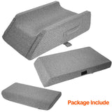 Darrahopens Health & Beauty > Health & Wellbeing > Wellness Accessories Leg Wedge Ergonomic Booster 3-Height Adjustable Memory Foam Leg Support Pillow with Washable Cover for Ankle Foot Rest Surgery Recovery and Pain Relief