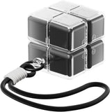 Darrahopens Health & Beauty > Health & Wellbeing > Wellness Accessories Medicine box - 7-day medicine box - Weekly pill box - Portable pill box for travel - Easy to open - 8 compartments - For storing vitamins and medicines - Black