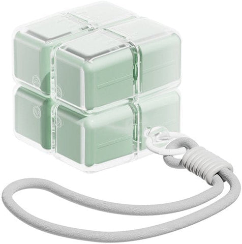 Darrahopens Health & Beauty > Health & Wellbeing > Wellness Accessories Medicine box - 7-day medicine box - Weekly pill box - Portable pill box for travel - Easy to open - 8 compartments - For storing vitamins and medicines - Green