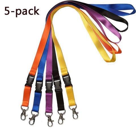 Darrahopens Health & Beauty > Health & Wellbeing > Wellness Accessories Orange Blue Purple Black Yellow 5-Pack Neck Warmers with Removable Buckle SU-CYL-0598