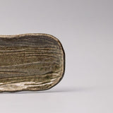 Darrahopens Health & Beauty > Health & Wellbeing > Wellness Accessories Plate Sashimi Organic Shape 13cm Sage Glaze
