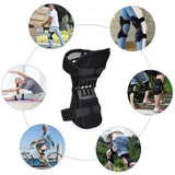 Darrahopens Health & Beauty > Health & Wellbeing > Wellness Accessories Power Knee Braces (2 Pack): 4-Spring Joint Support, Adjustable Stabilizer for Pain Relief, Sports & Daily Use