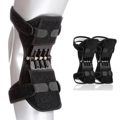 Darrahopens Health & Beauty > Health & Wellbeing > Wellness Accessories Power Knee Braces (2 Pack): 4-Spring Joint Support, Adjustable Stabilizer for Pain Relief, Sports & Daily Use