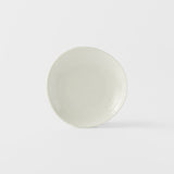 Darrahopens Health & Beauty > Health & Wellbeing > Wellness Accessories Saucer Organic Shape 13.5cm Kanso Soft White Glaze