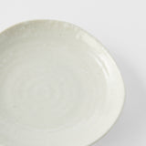 Darrahopens Health & Beauty > Health & Wellbeing > Wellness Accessories Saucer Organic Shape 13.5cm Kanso Soft White Glaze