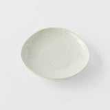 Darrahopens Health & Beauty > Health & Wellbeing > Wellness Accessories Saucer Organic Shape 13.5cm Kanso Soft White Glaze