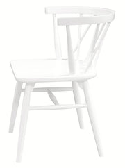 Darrahopens Health & Beauty > Health & Wellbeing > Wellness Accessories Sierra Cross Back Oak Chair - Set of 2 (White)