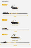 Darrahopens Health & Beauty > Health & Wellbeing > Wellness Accessories Ultralight Carbon Fiber Foldable Trail Running & Hiking Pole(yellow  Recommended height range 155-165cm)