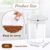 Darrahopens Health & Beauty > Makeup > Cosmetics 1pc Portable Card Spray Bottle Refillable Travel Watering Can for Skincare