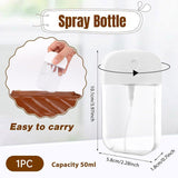 Darrahopens Health & Beauty > Makeup > Cosmetics 1pc Portable Card Spray Bottle Refillable Travel Watering Can for Skincare