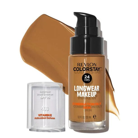 Darrahopens Health & Beauty > Makeup > Cosmetics Revlon ColorStay Makeup for Combination Oily Skin SPF 15 - Caramel 400 - 30 ml