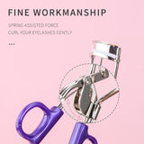 Darrahopens Health & Beauty > Makeup > Makeup Brushes Portable Eyelash Curler Wide Angle Grip for Long Lasting Lifted Lashes