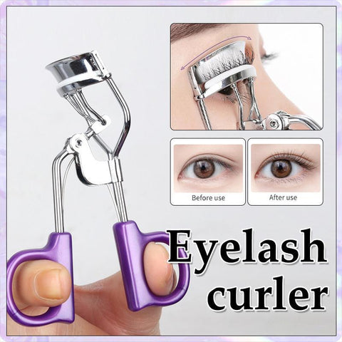 Darrahopens Health & Beauty > Makeup > Makeup Brushes Portable Eyelash Curler Wide Angle Grip for Long Lasting Lifted Lashes