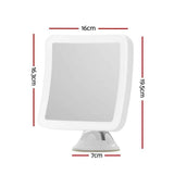 Darrahopens Health & Beauty > Makeup > Makeup Mirrors 10X Magnifying Makeup Mirror with LED Light, Rotating Cordless Suction Cup Mirror