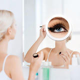 Darrahopens Health & Beauty > Makeup > Makeup Mirrors 20x Magnifying Mirror with Suction Cups 16.2 cm Round 20-Pack