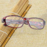 Darrahopens Health & Beauty > Makeup > Makeup Mirrors +4.5 to +6.0 Reading Glasses, Black Optical Frames Black 6