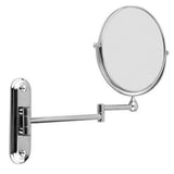 Darrahopens Health & Beauty > Makeup > Makeup Mirrors Extendable Wall-Mounted Makeup Mirror with 10× Magnification, Double-Sided