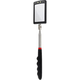 Darrahopens Health & Beauty > Makeup > Makeup Mirrors Ultra Slim LED Telescopic Mirror - Battery Included - Super Clear - Extendable Up To 88Cm - Double Ball Joint -