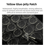 Darrahopens Health & Beauty > Makeup > Nail Care 10-Set Press-On Nail Prep Tool Kits - 10 x Disposable Manicure Sticks & 10 x Mini Files, 10 Ultra-Thin Adhesive Sheets